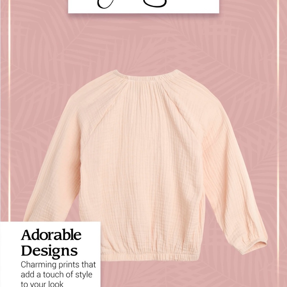 Jessica Simpson Kids Cream Top